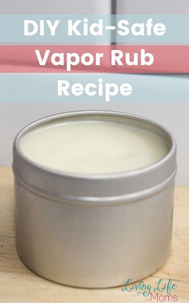 DIY Vapor Rub for Kids Natural Chest Rub Recipe Vick VapoRub Substitute