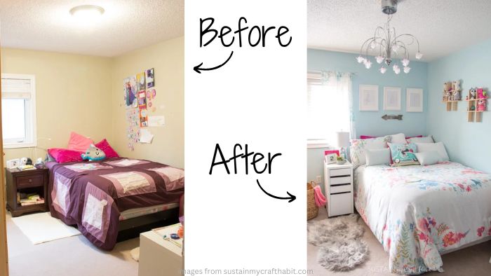 Declutter tween bedroom