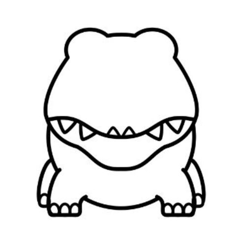 to draw an alligator make sure to draw its stubby legs and scary teeth