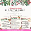 Cute elf on the shelf arrival ideas and letters