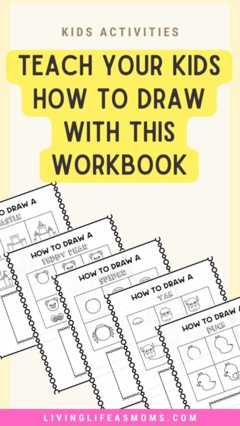 Teach your children how to draw with this workbook for kids easy drawing tips in 6 steps