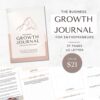business growth journal for entrepreneurs digital product