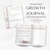 business growth journal for entrepreneurs digital product