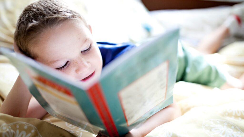 reading is a common activity that children are rewarded for