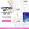 Atmosphere-Activity-Set-Worksheets-For-Kids Atmosphere activity worksheets for kids