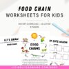 Food Chain Activity Set Printable Food Chain Activity Set Printable