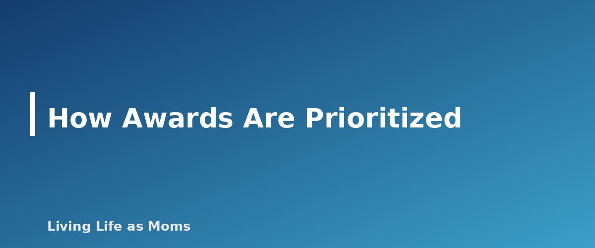 How Awards Are Prioritized - section banner for Alabama Education Funding Programs
