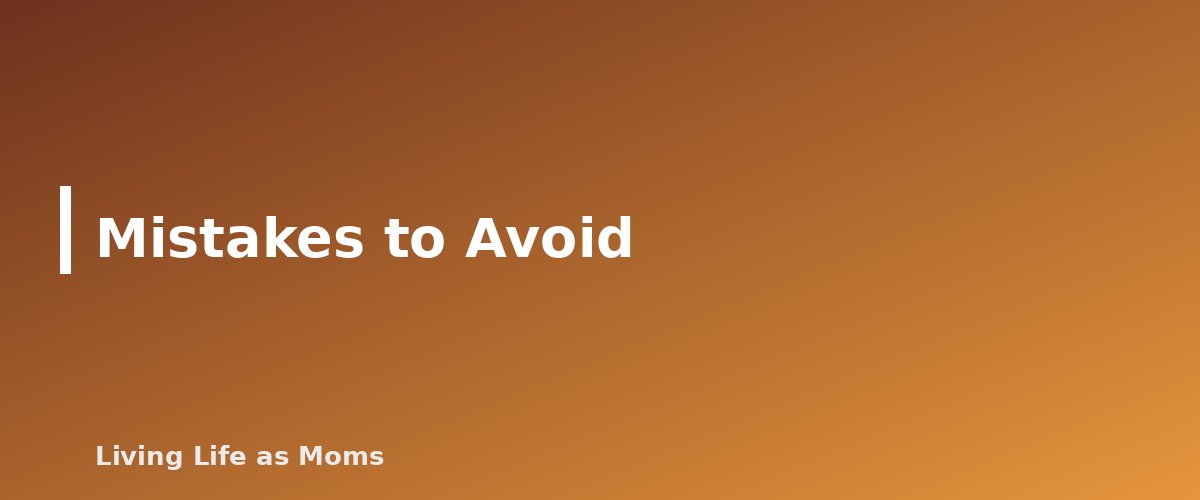 Mistakes to Avoid - section banner for Alaska Education Funding Programs