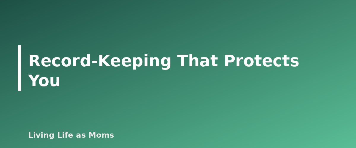 Record-Keeping That Protects You - section banner for Can You Use a 529 Plan for Homeschool Expenses? What the 2025 Law Changed and What Is Still Unclear