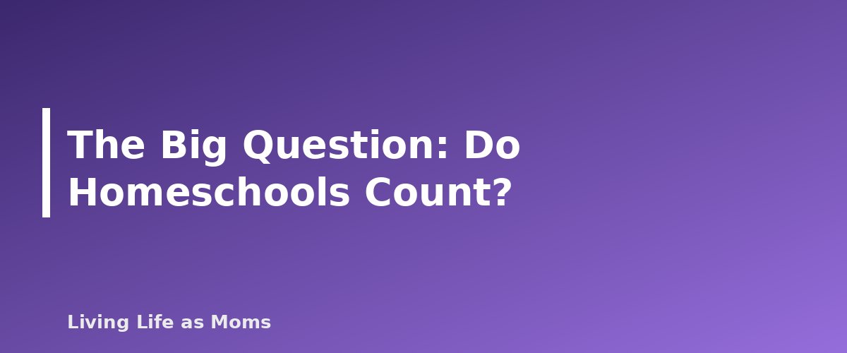 The Big Question: Do Homeschools Count? - section banner for Can You Use a 529 Plan for Homeschool Expenses? What the 2025 Law Changed and What Is Still Unclear