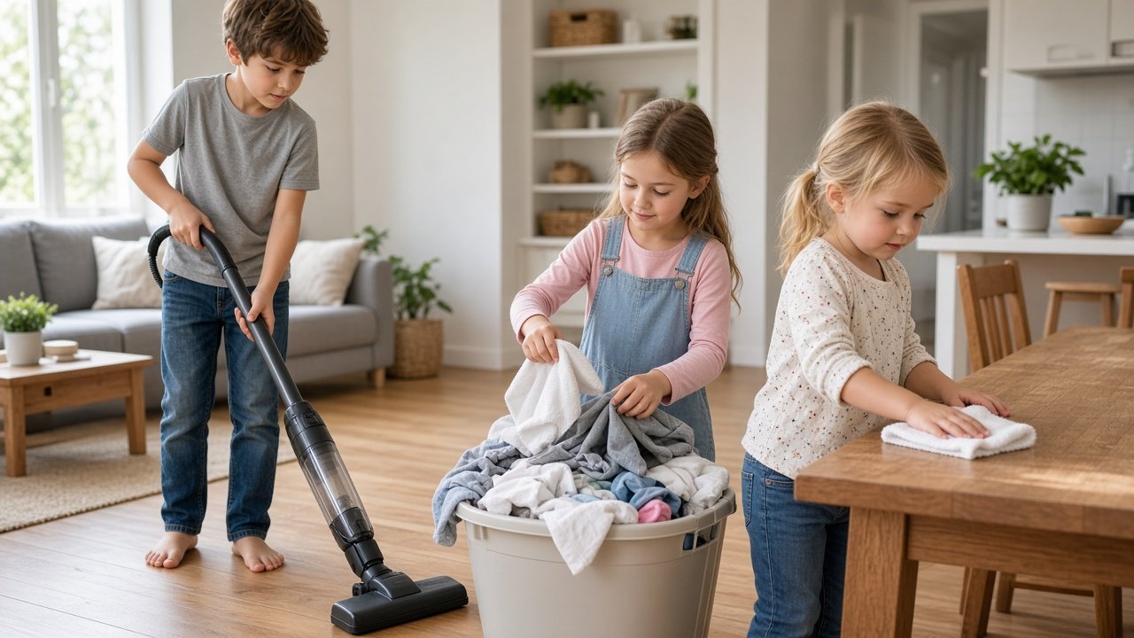 How to Divide Chores Between Siblings: Fair Chore Rotation Systems That Actually Work