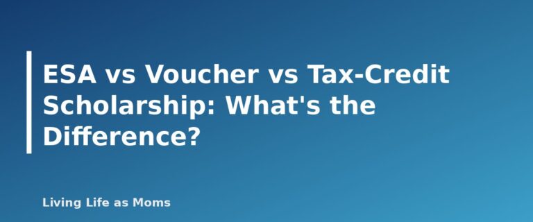 Placeholder featured image for ESA vs Voucher vs Tax-Credit Scholarship: What's the Difference?