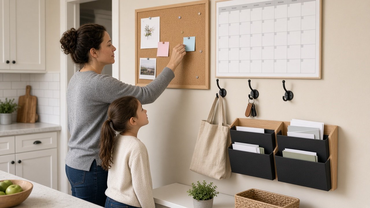 Family Command Center Ideas: How to Set Up a Simple Hub That Keeps Everyone Organized