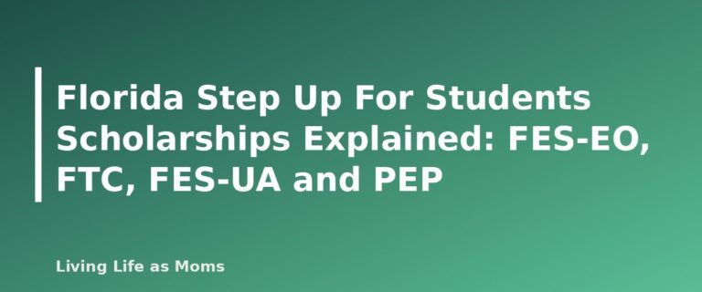 Placeholder featured image for Florida Step Up For Students Scholarships Explained: FES-EO, FTC, FES-UA and PEP