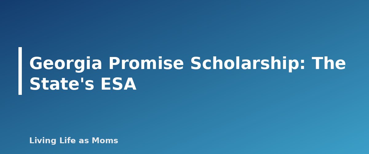 Georgia Promise Scholarship: The State's ESA - section banner for Georgia Education Funding Programs