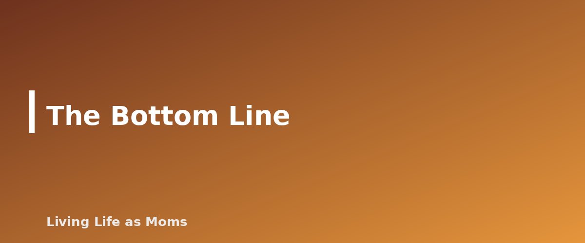 The Bottom Line - section banner for Holiday Planning Timeline and Checklist for 2026