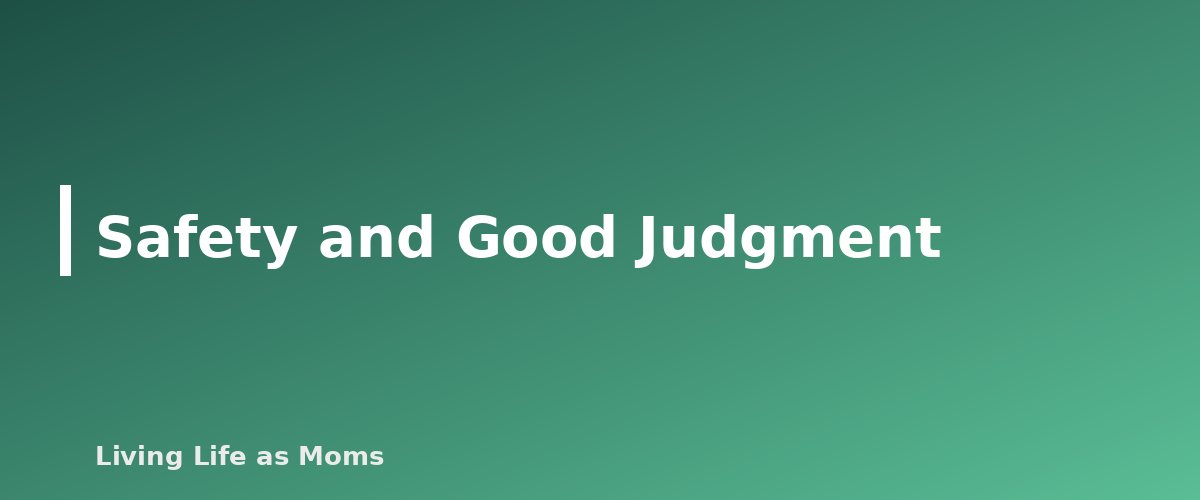 Placeholder banner for Safety and Good Judgment - Homeschool Co-ops and Socialization: How to Find Your People