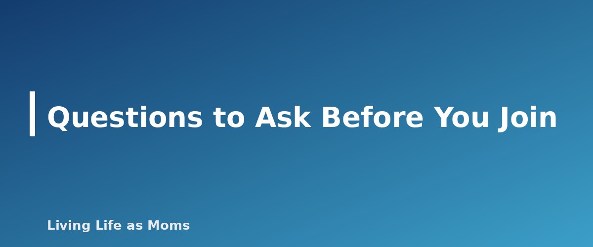 Placeholder banner for Questions to Ask Before You Join - Homeschool Co-ops and Socialization: How to Find Your People