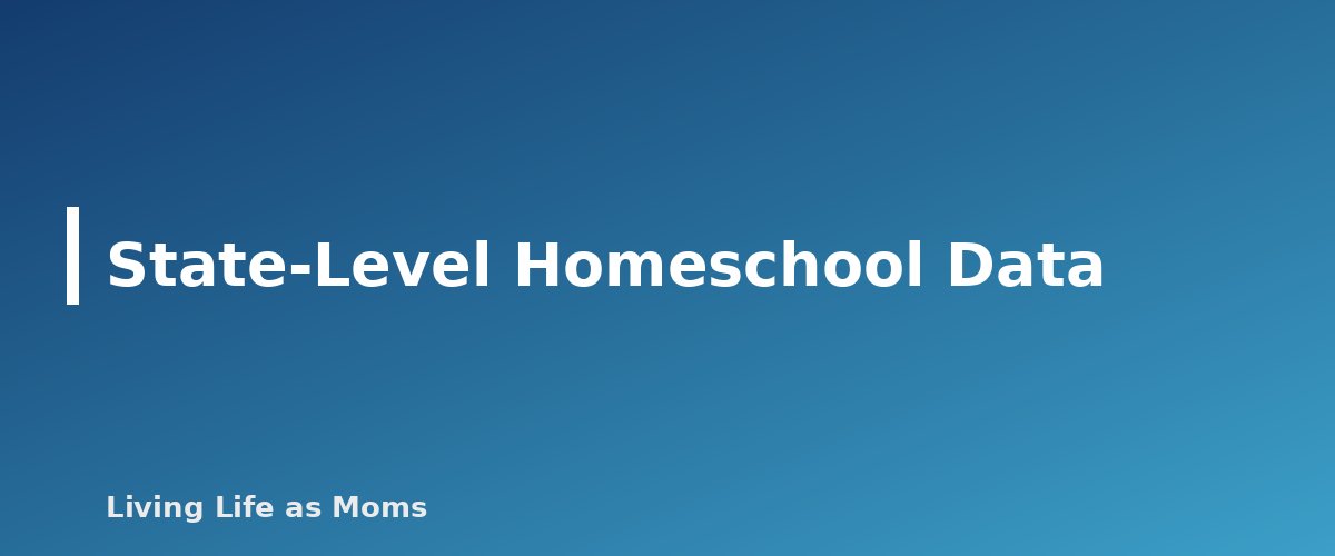 State-Level Homeschool Data - section banner for Homeschool Statistics