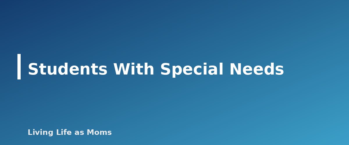 Students With Special Needs - section banner for Homeschool Statistics