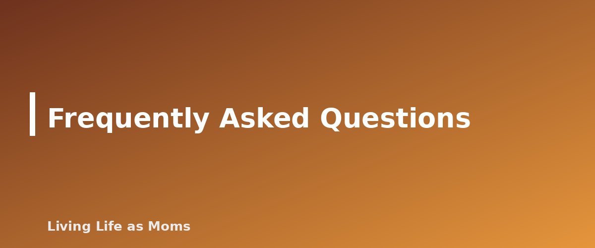 Frequently Asked Questions - section banner for Homeschooling While Working