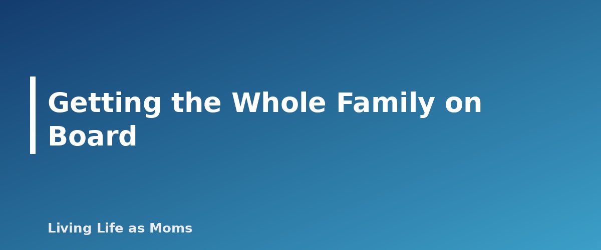 Getting the Whole Family on Board - section banner for How to Organize Your Fridge for Food Safety