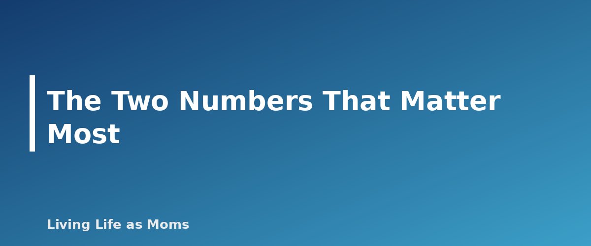 The Two Numbers That Matter Most - section banner for How to Organize Your Fridge for Food Safety