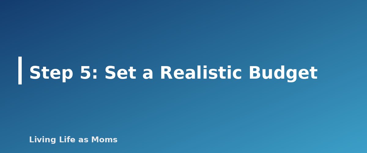 Placeholder banner for Step 5: Set a Realistic Budget - How to Start Homeschooling: A Step-by-Step Guide for Beginners