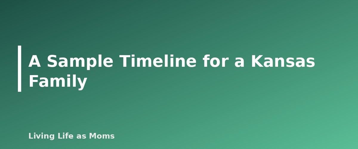 A Sample Timeline for a Kansas Family - section banner for Kansas Education Funding Programs