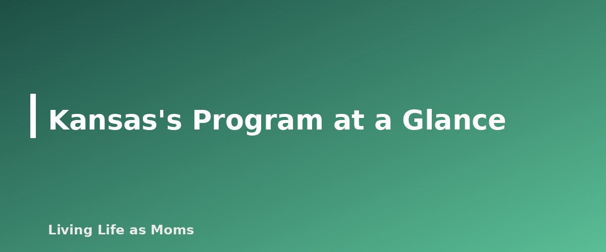 Kansas's Program at a Glance - section banner for Kansas Education Funding Programs