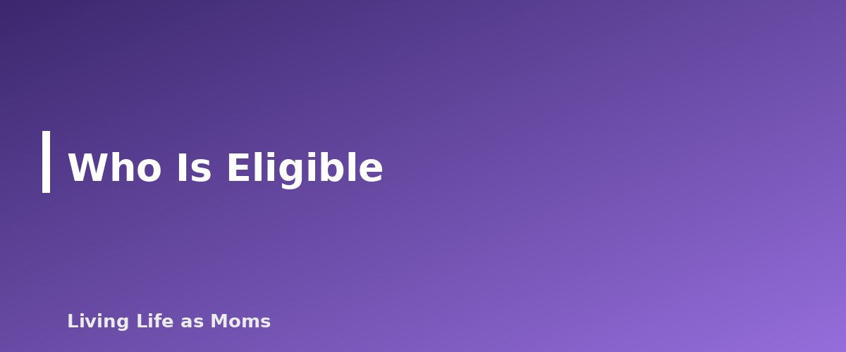 Who Is Eligible - section banner for Kansas Education Funding Programs