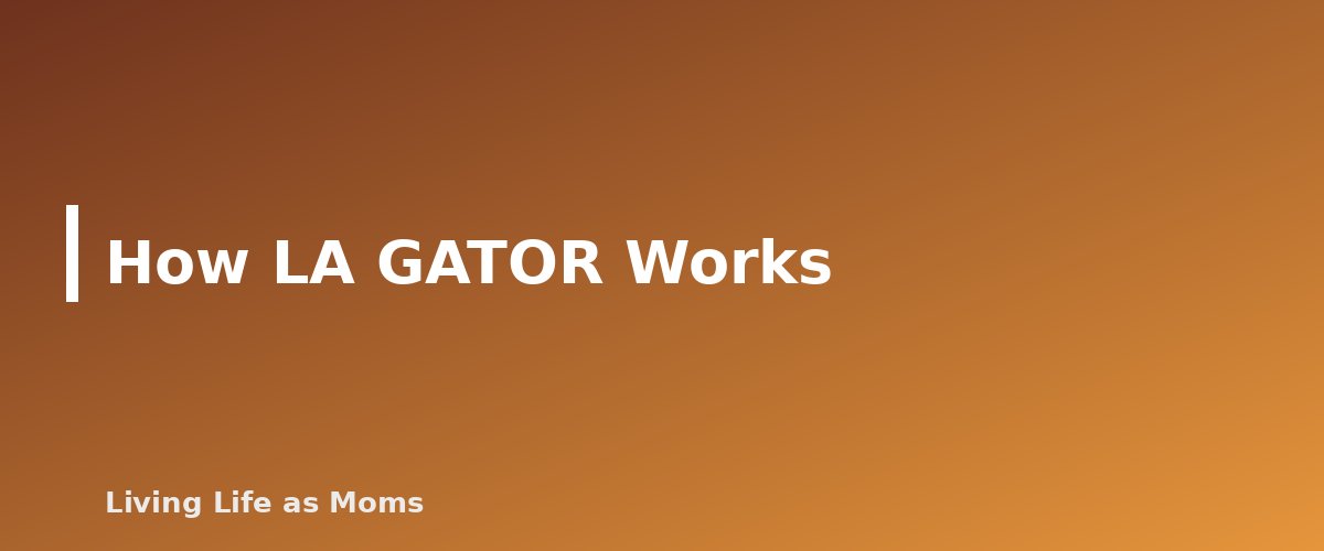 How LA GATOR Works - section banner for Louisiana Education Funding Programs
