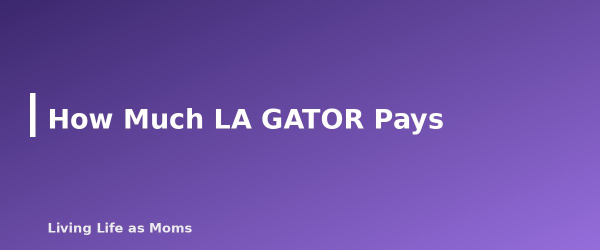 How Much LA GATOR Pays - section banner for Louisiana Education Funding Programs