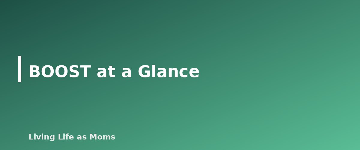 BOOST at a Glance - section banner for Maryland Education Funding Programs