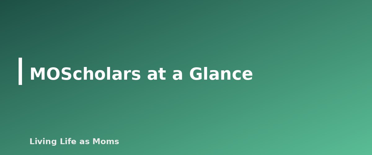 MOScholars at a Glance - section banner for Missouri Education Funding Programs