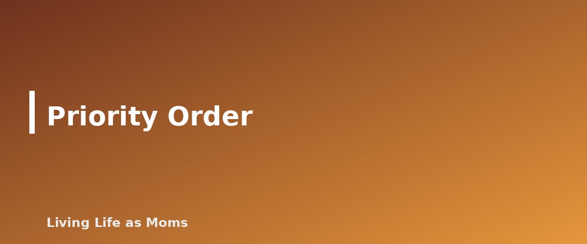 Priority Order - section banner for Missouri Education Funding Programs