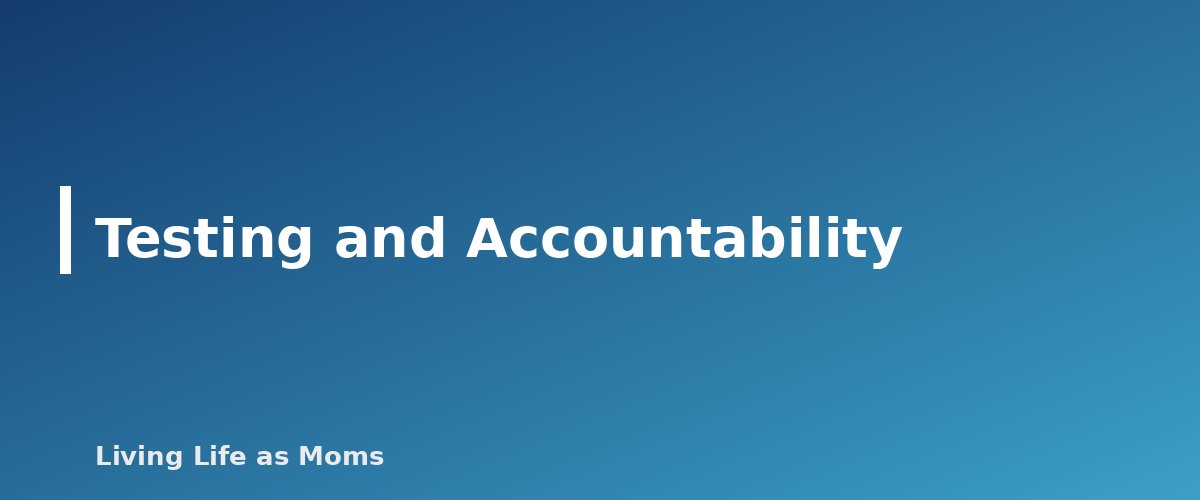 Testing and Accountability - section banner for Missouri Education Funding Programs