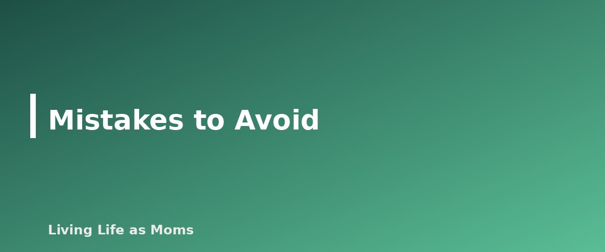 Mistakes to Avoid - section banner for Montana Education Funding Programs