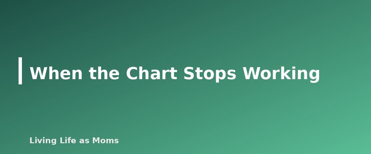 When the Chart Stops Working - section banner for Morning Routine Chart for Kids