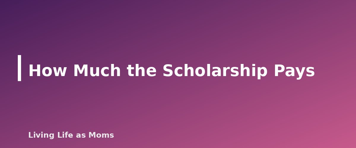 How Much the Scholarship Pays - section banner for Nevada Education Funding Programs