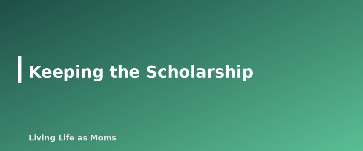 Keeping the Scholarship - section banner for Nevada Education Funding Programs