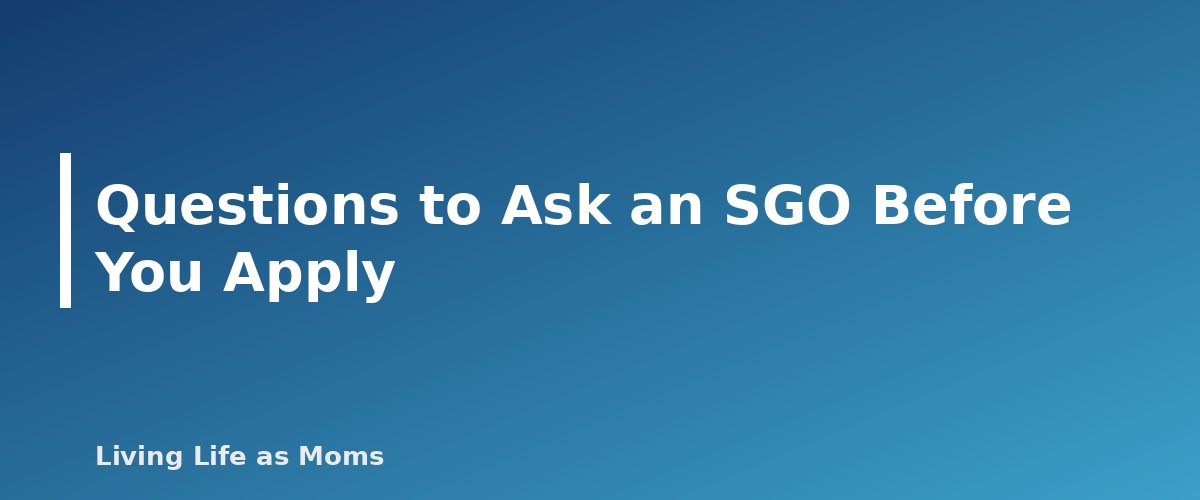 Questions to Ask an SGO Before You Apply - section banner for Nevada Education Funding Programs