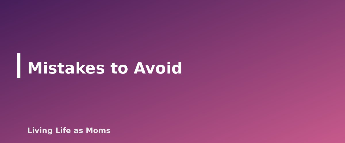 Mistakes to Avoid - section banner for Pennsylvania Education Funding Programs