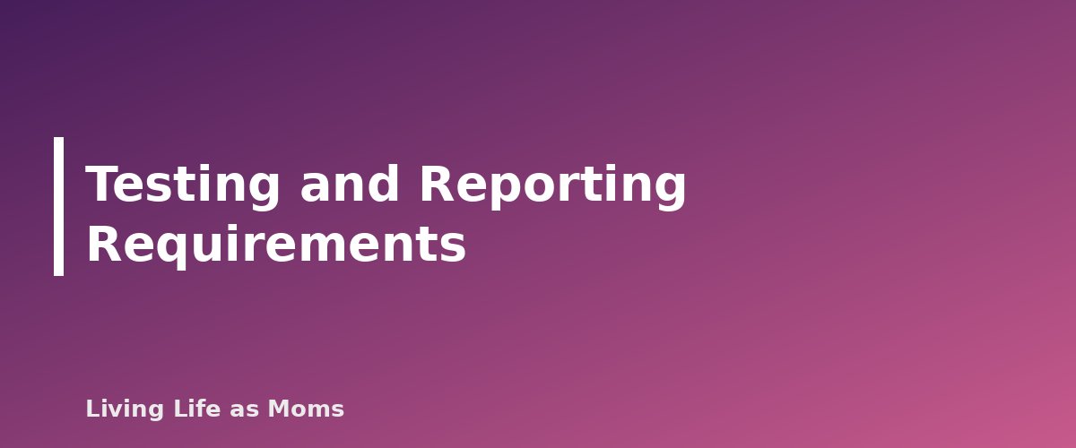 Testing and Reporting Requirements - section banner for South Carolina Education Funding Programs