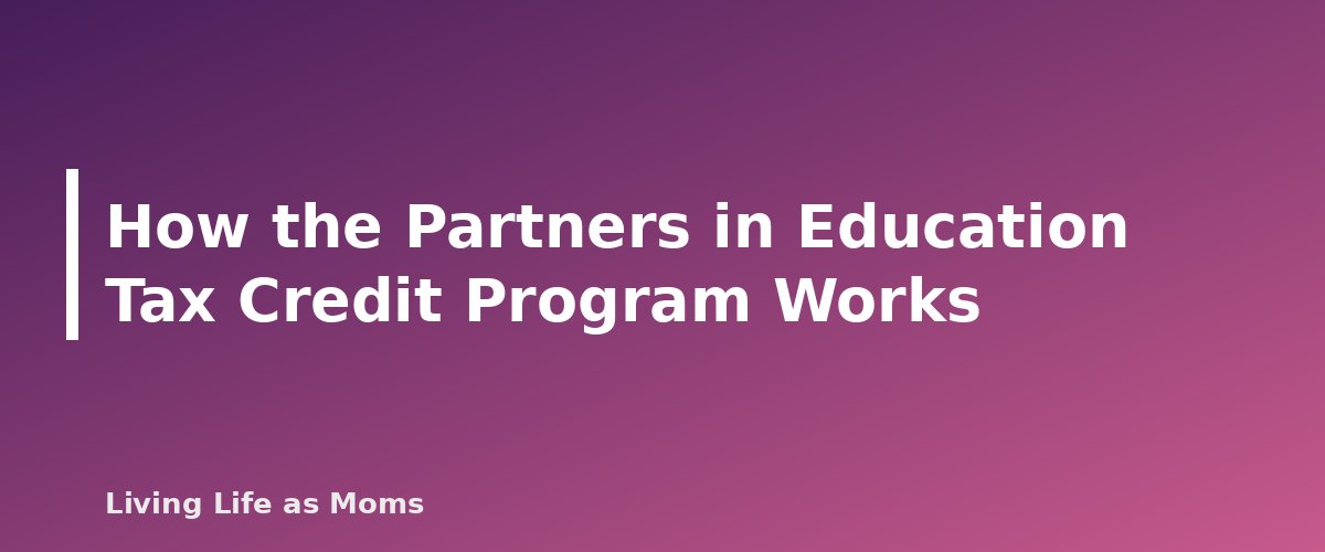 How the Partners in Education Tax Credit Program Works - section banner for South Dakota Education Funding Programs for Parents