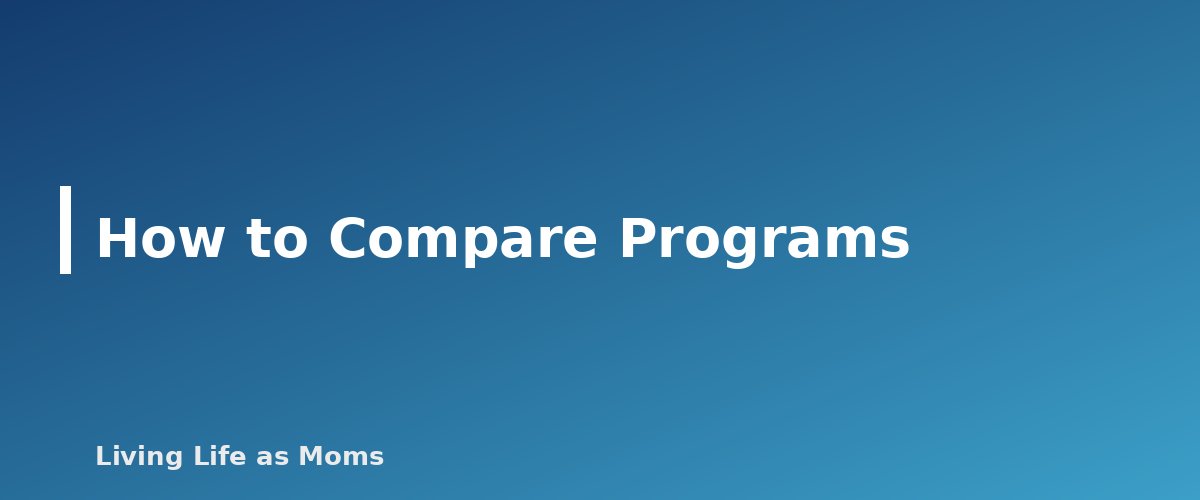 How to Compare Programs - section banner for Special Needs Scholarships and ESAs by State