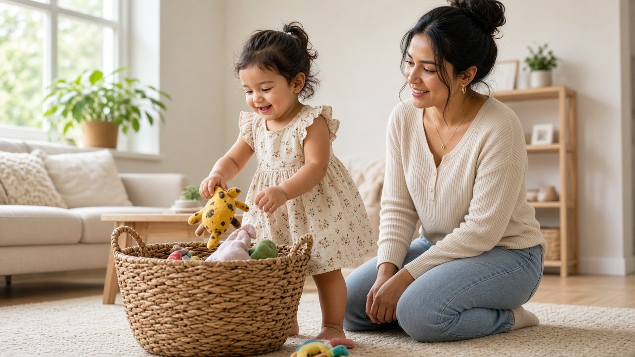 How to Get Toddlers to Help Around the House: Easy Chores for Ages 1 to 3 and How to Teach Them