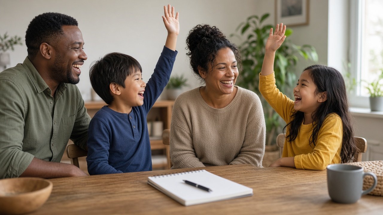 How to Run a Weekly Family Meeting: Agenda, Questions and Tips That Kids Actually Like