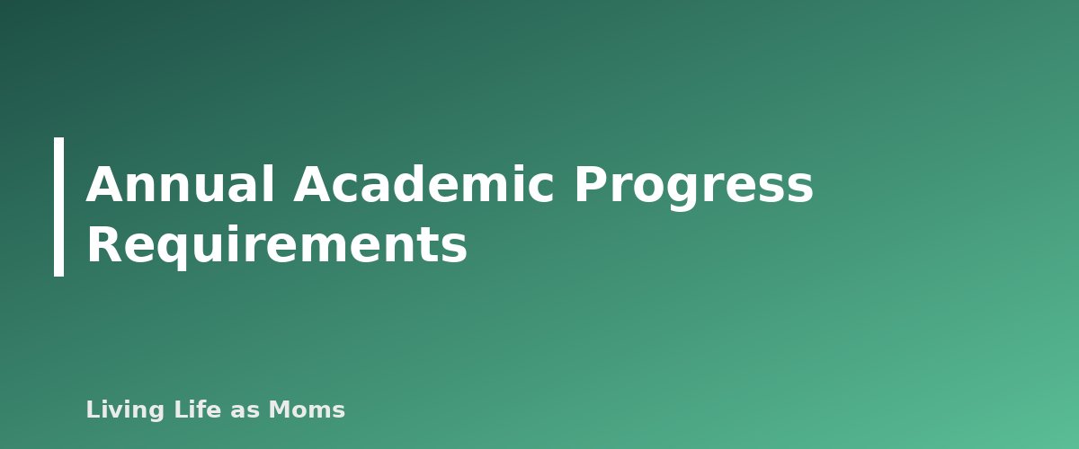 Annual Academic Progress Requirements - section banner for West Virginia Education Funding Programs