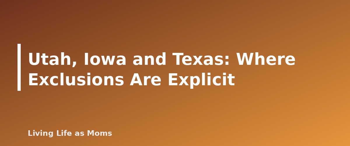 Placeholder banner for Utah, Iowa and Texas: Where Exclusions Are Explicit - What Education Savings Account Funds Can Pay For: Allowed Expenses by Program Type